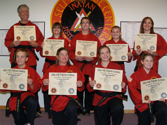 September 2014 Elite Karate Testing