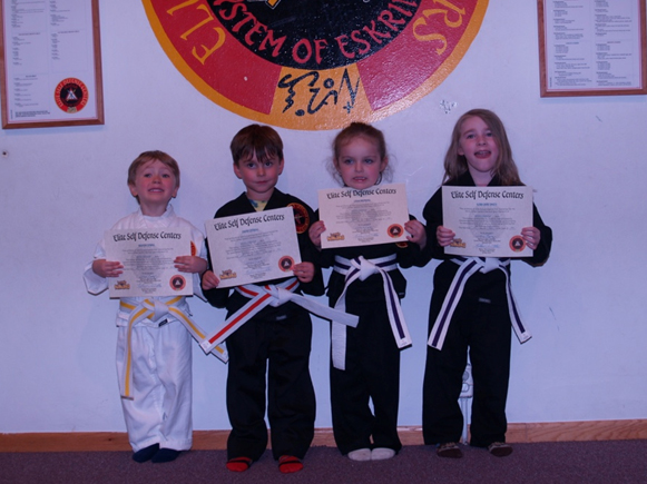 April 2016 Elite Little Ninjas Karate Testing
